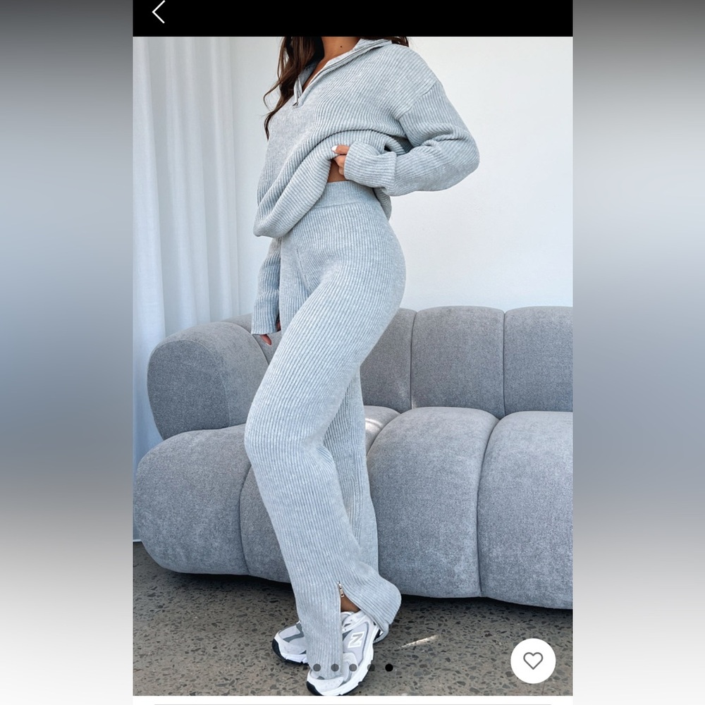 NWT White Fox Boutique Let’s Get Cosy Knit Pants